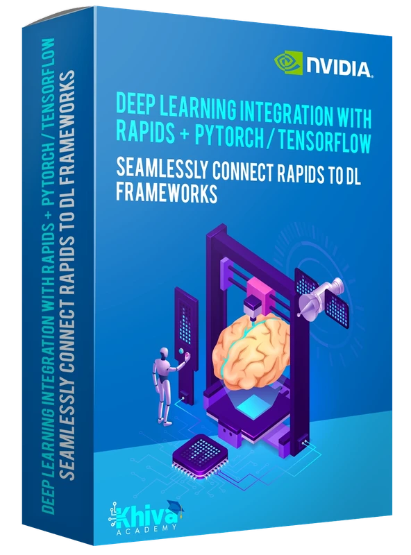 Deep Learning Integration with RAPIDS + PyTorch / TensorFlow course artwork