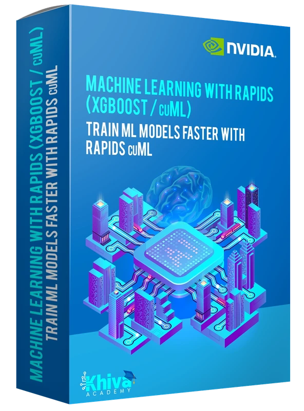 Machine Learning with RAPIDS (XGBoost / cuML) course artwork