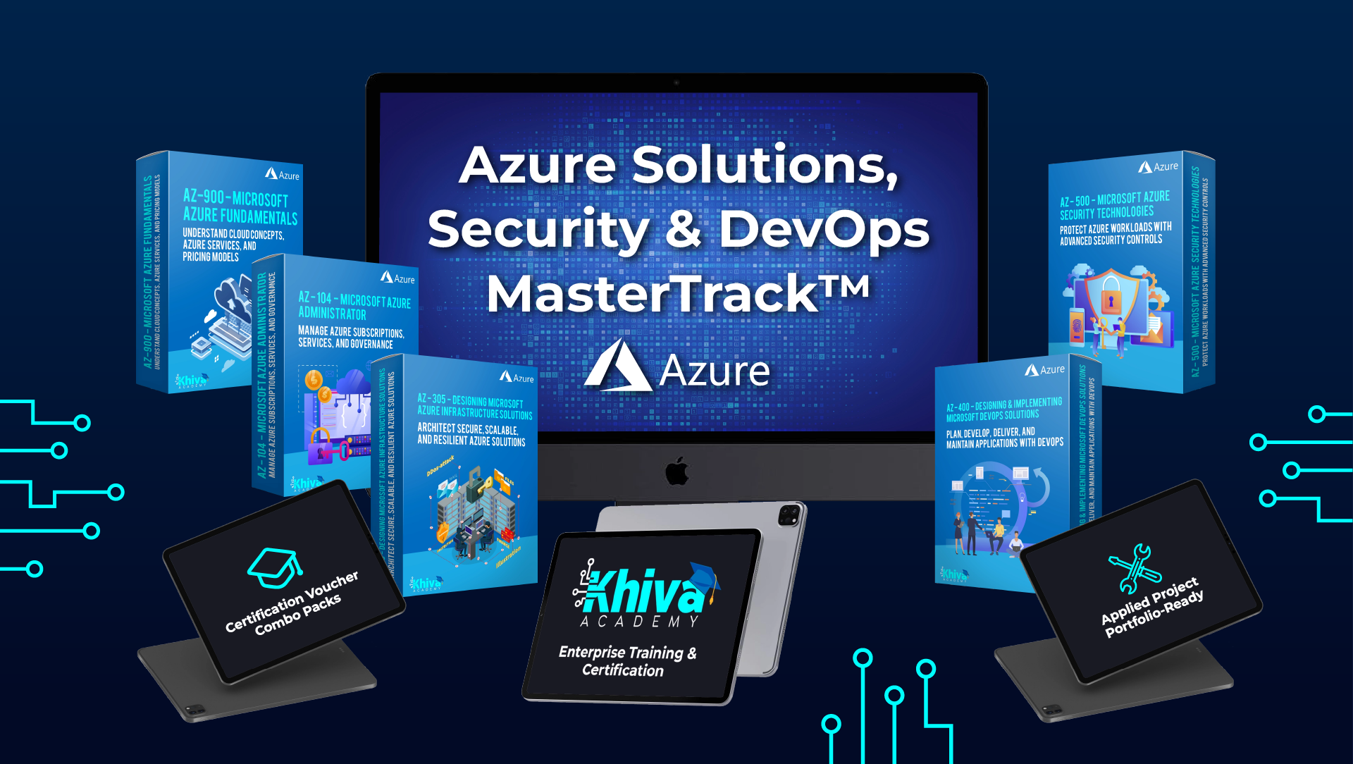 Azure Solutions, Security & DevOps MasterTrack™ program artwork