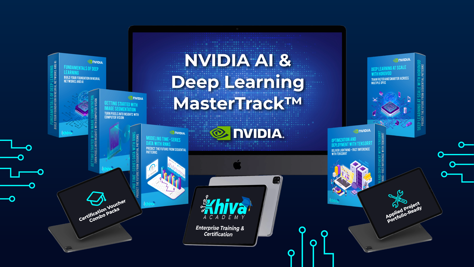 NVIDIA AI & Deep Learning MasterTrack™ program artwork