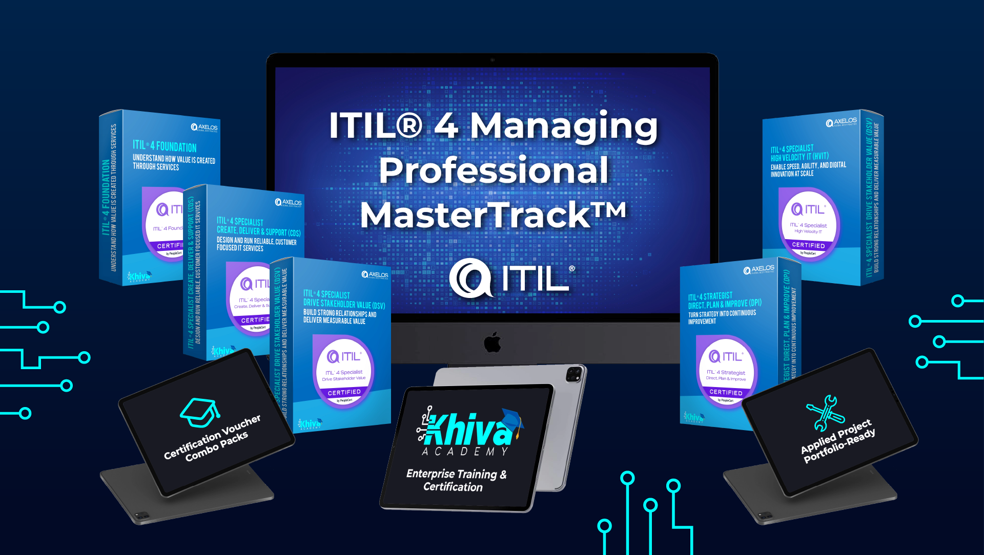 ITIL® 4 Managing Professional MasterTrack™ program artwork